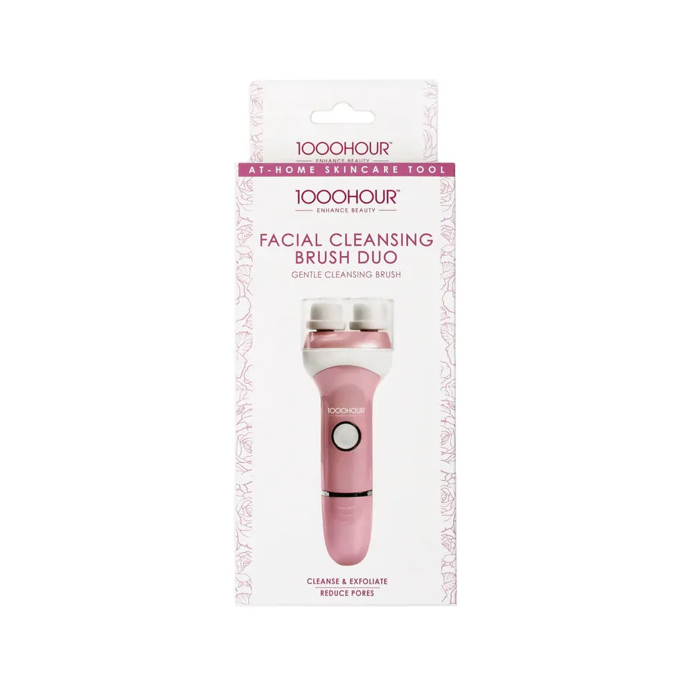 1000HOUR Facial Cleansing Brush Duo