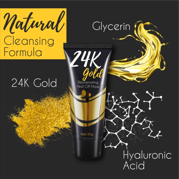 24K Gold Rejuvenating Peel Off Mask