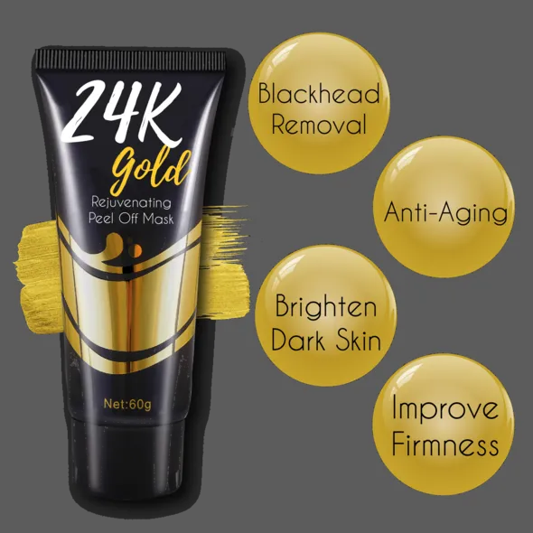 24K Gold Rejuvenating Peel Off Mask