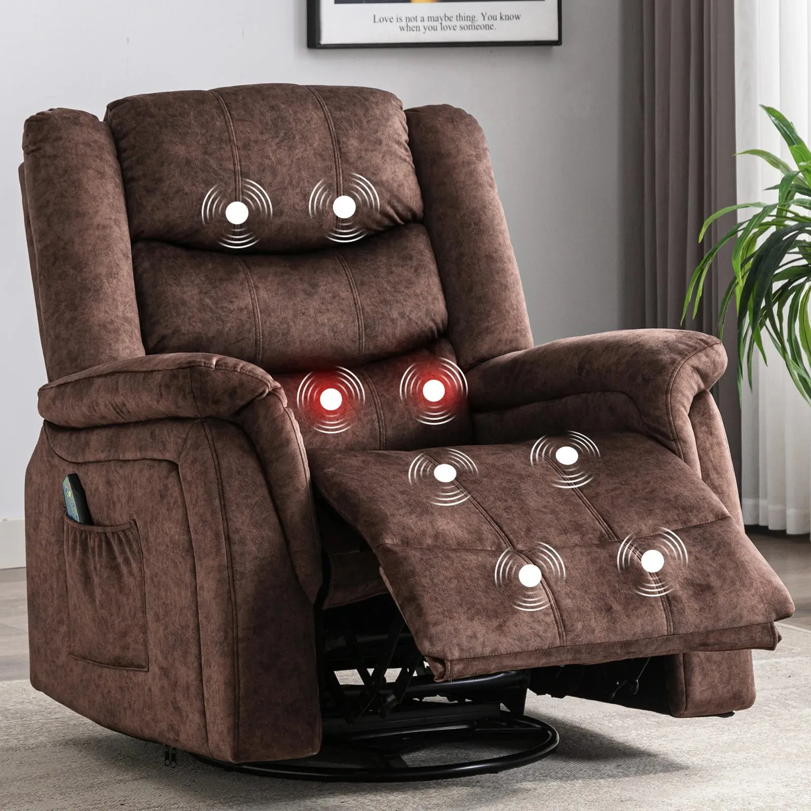 360° Swivel Rocking Recliner WMT GT1149