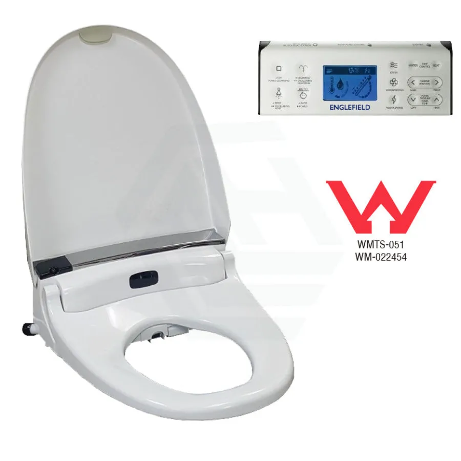 505x405x150mm Englefield Intelligent Electric Toilet Cover Bidet Seat Plus with Remote Control for toilet