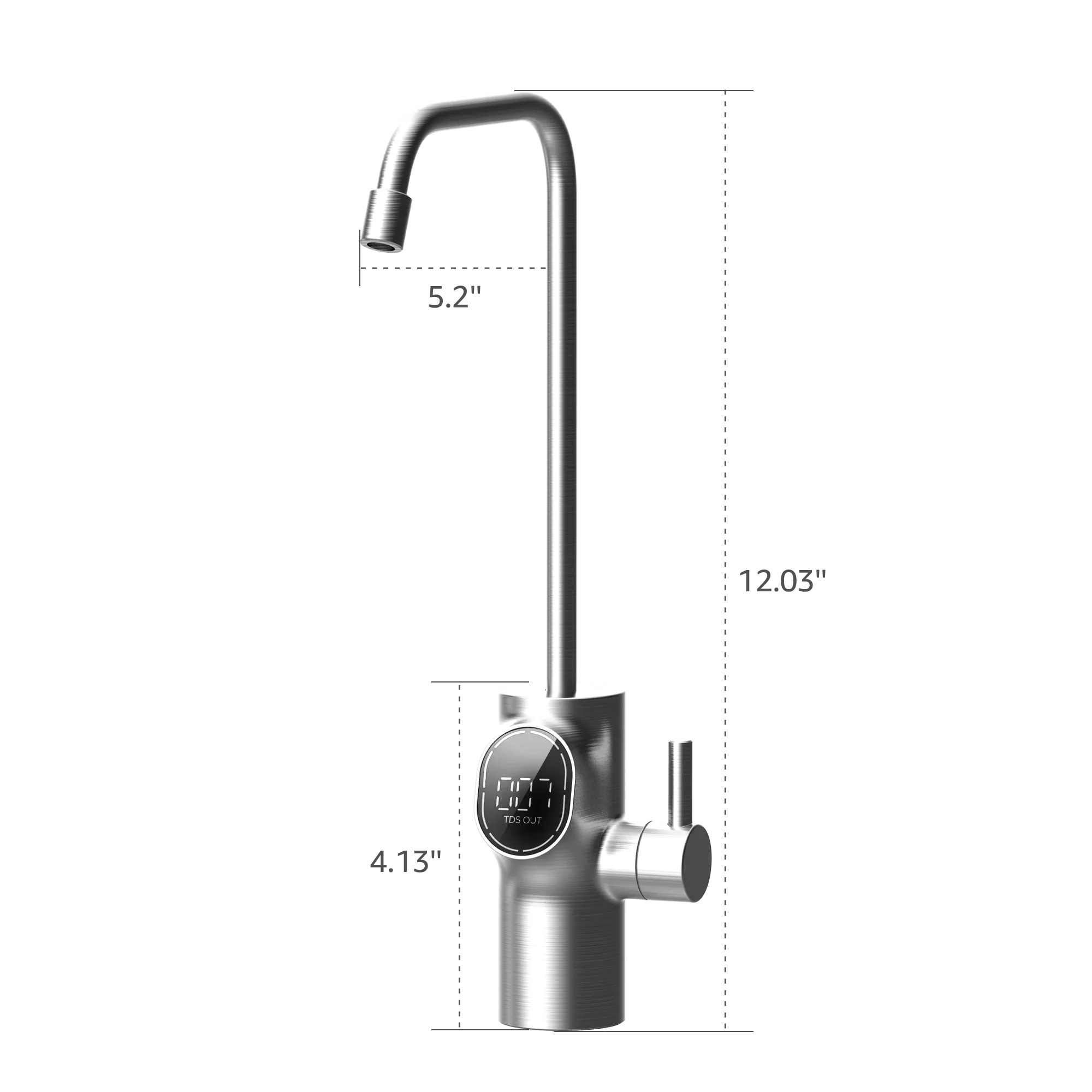 600GPD Under Sink Reverse Osmosis System - Waterdrop D6
