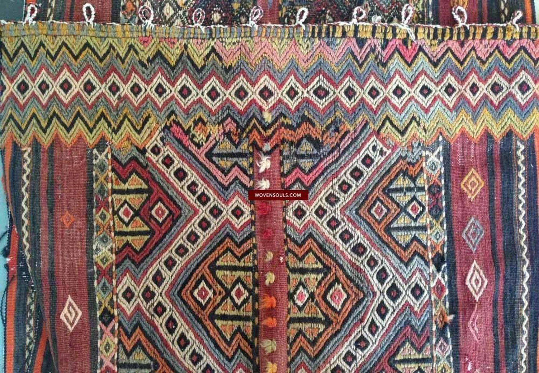 805 SOLD Set of 3 Vintage Anatolian Nomadic (Yoruk) Cicim Tent Doors