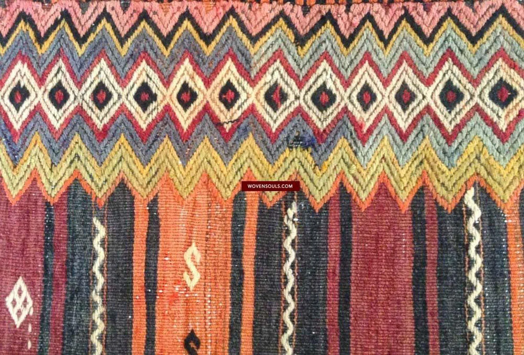 805 SOLD Set of 3 Vintage Anatolian Nomadic (Yoruk) Cicim Tent Doors