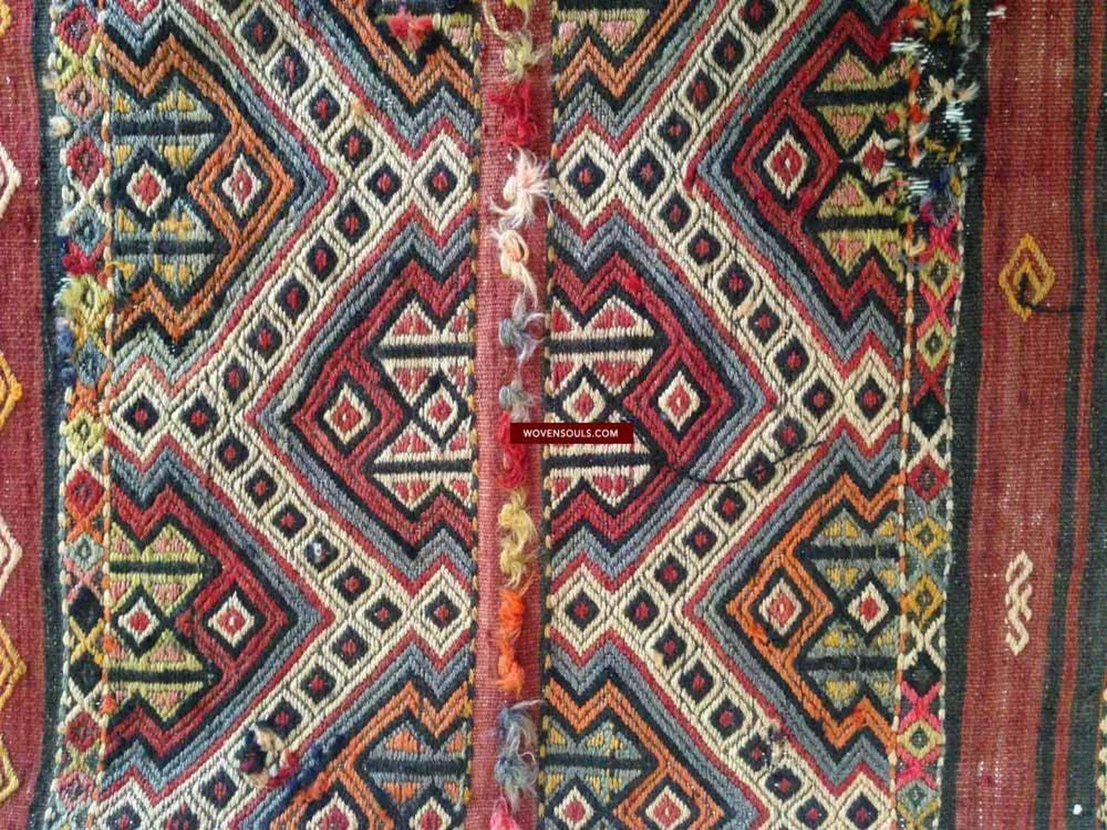 805 SOLD Set of 3 Vintage Anatolian Nomadic (Yoruk) Cicim Tent Doors