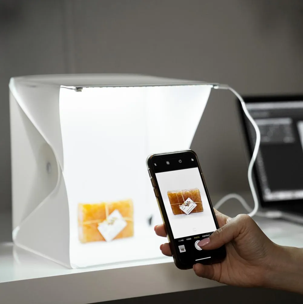 9" Etsy & Jewellery Product Photography Lighting Tent - 'STUDIO MATE'
