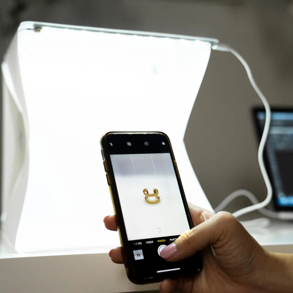 9" Etsy & Jewellery Product Photography Lighting Tent - 'STUDIO MATE'