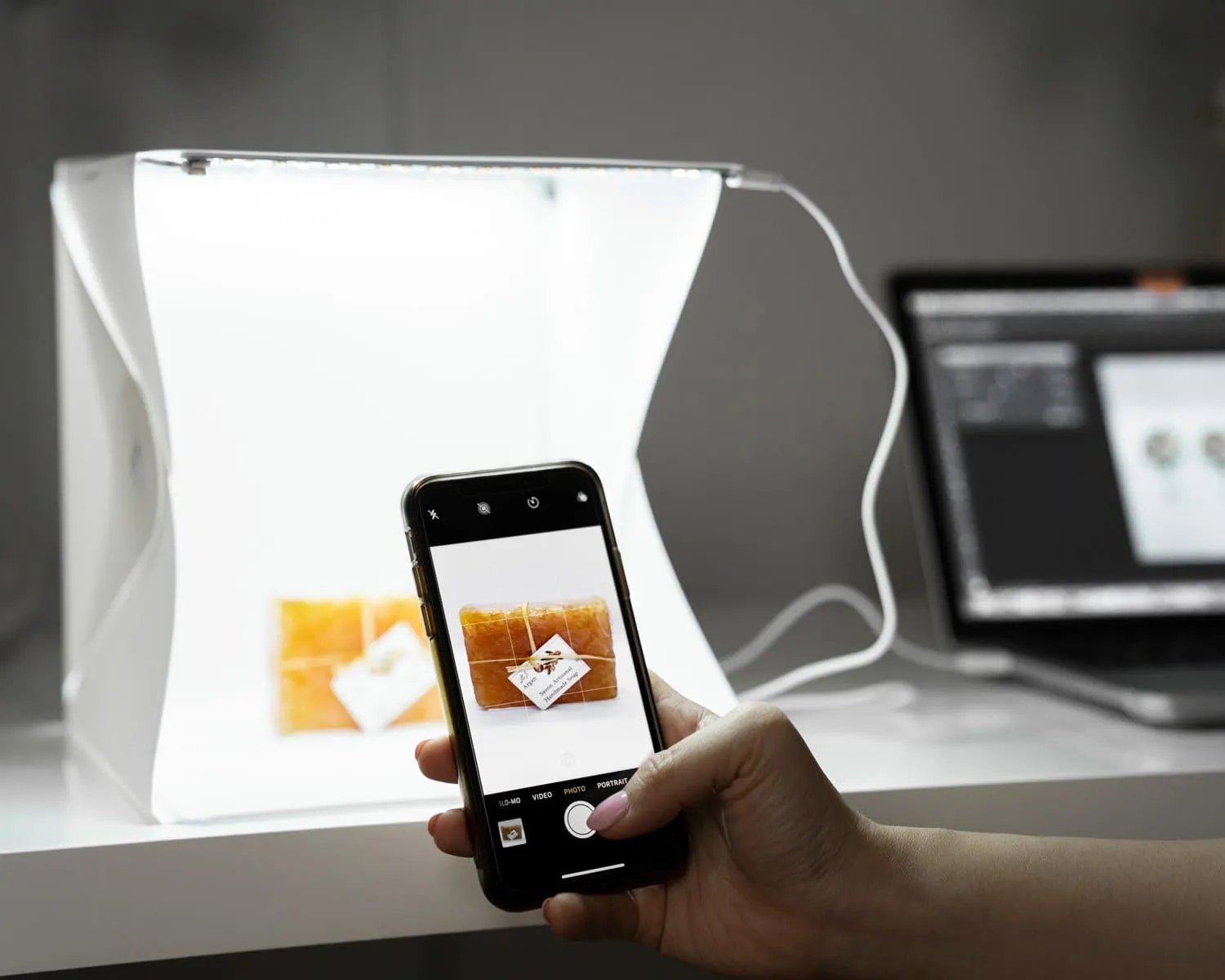 9" Etsy & Jewellery Product Photography Lighting Tent - 'STUDIO MATE'