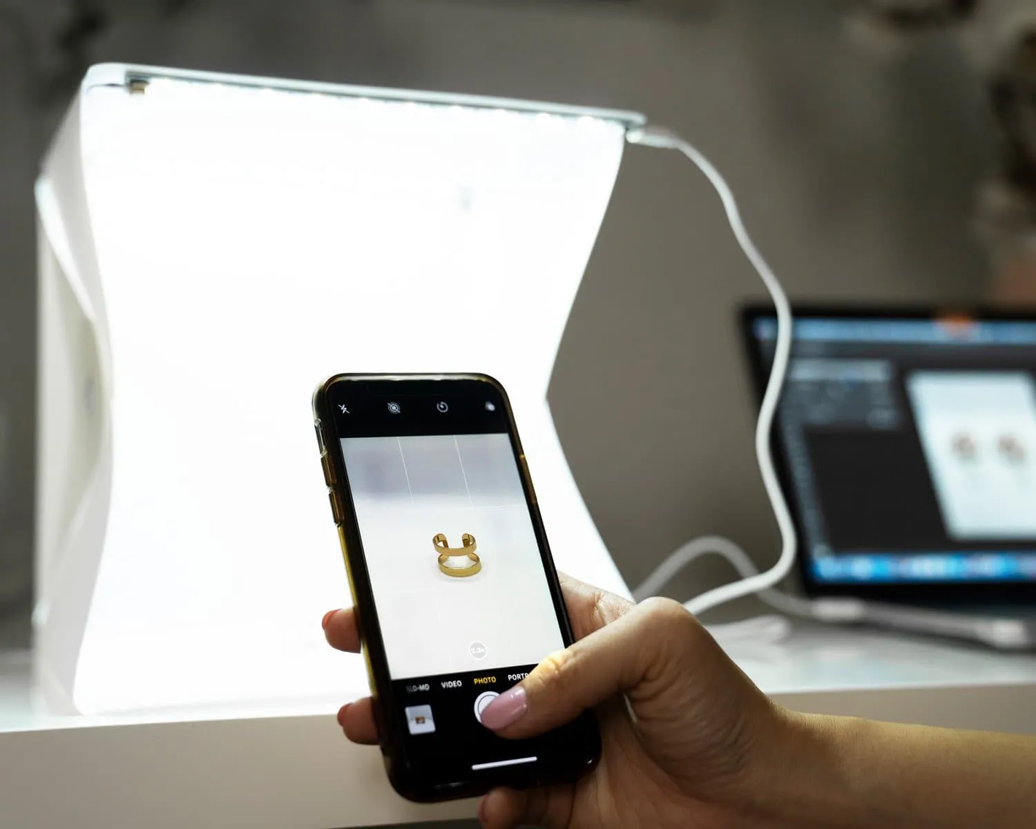 9" Etsy & Jewellery Product Photography Lighting Tent - 'STUDIO MATE'