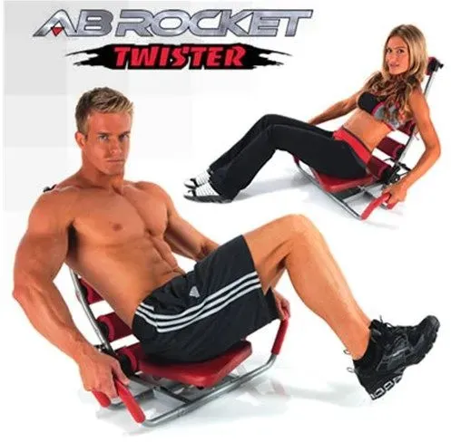 Ab Rocket Twister Abdominal Trainer-Red