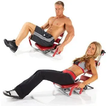Ab Rocket Twister Abdominal Trainer-Red