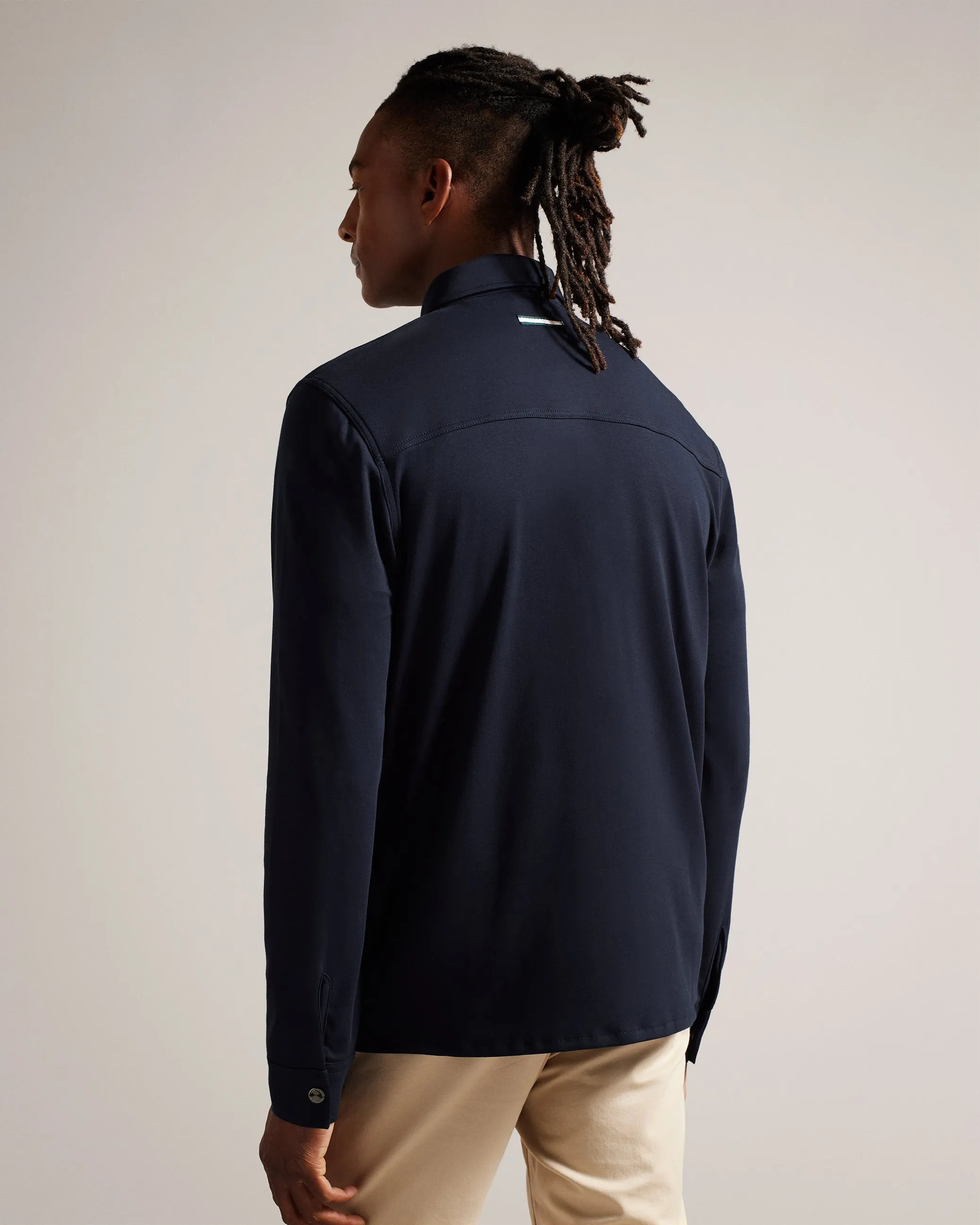 Ansty Long Sleeve Padded Jersey Shirt
