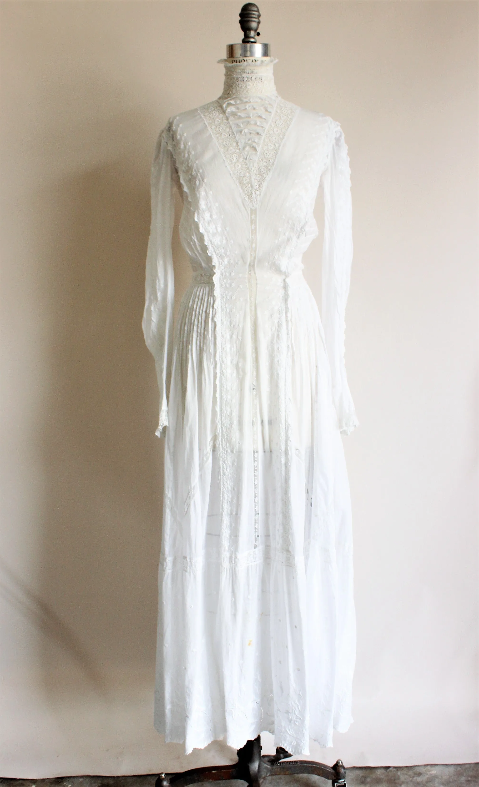 Antique Edwardian White Dress, "THE" Dress
