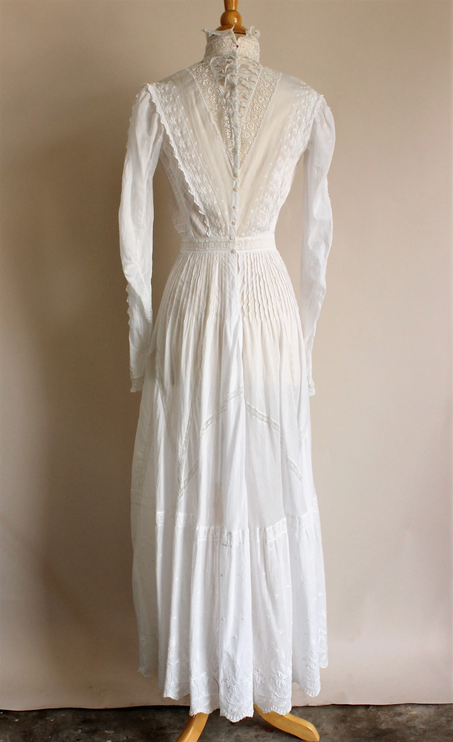 Antique Edwardian White Dress, "THE" Dress
