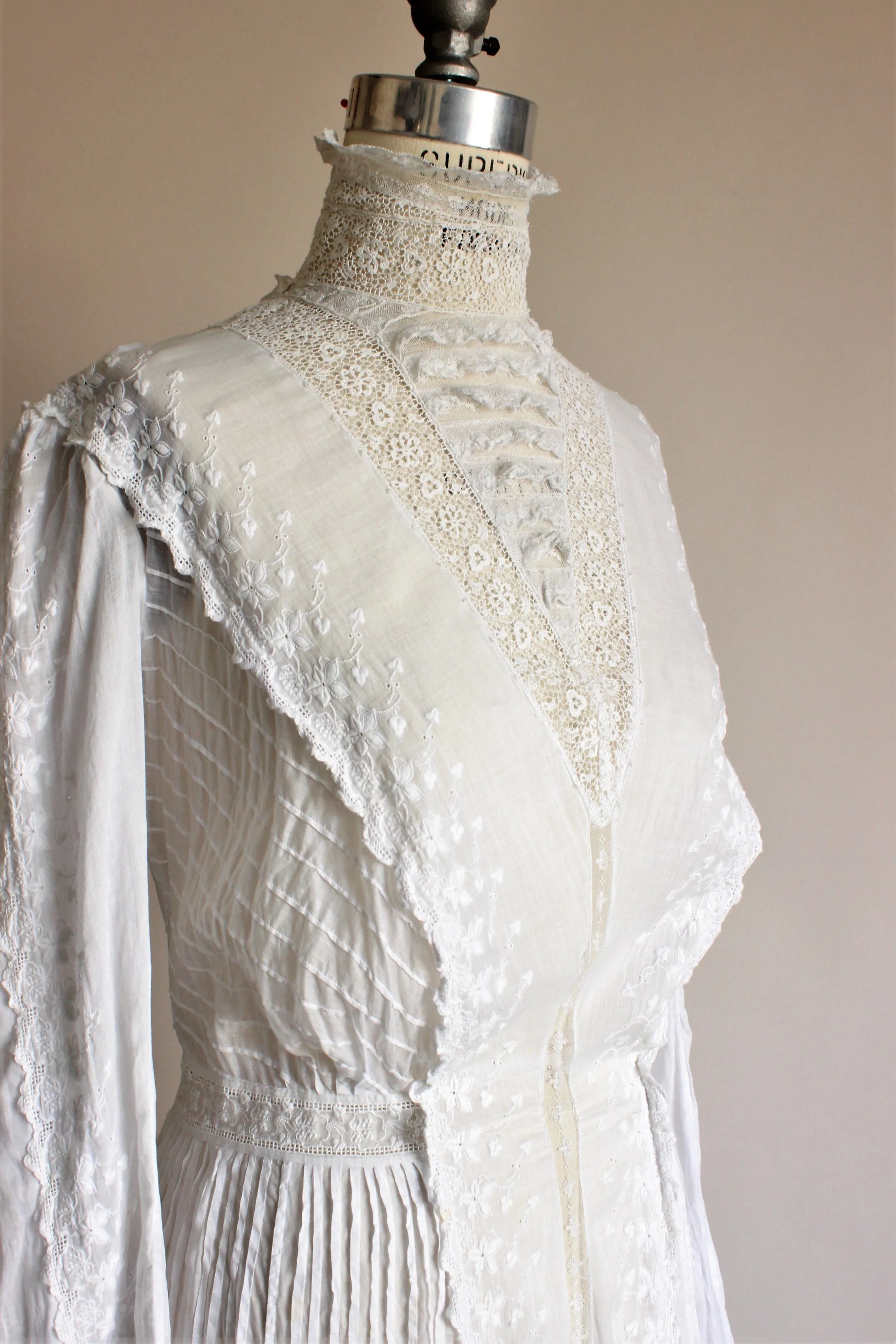 Antique Edwardian White Dress, "THE" Dress