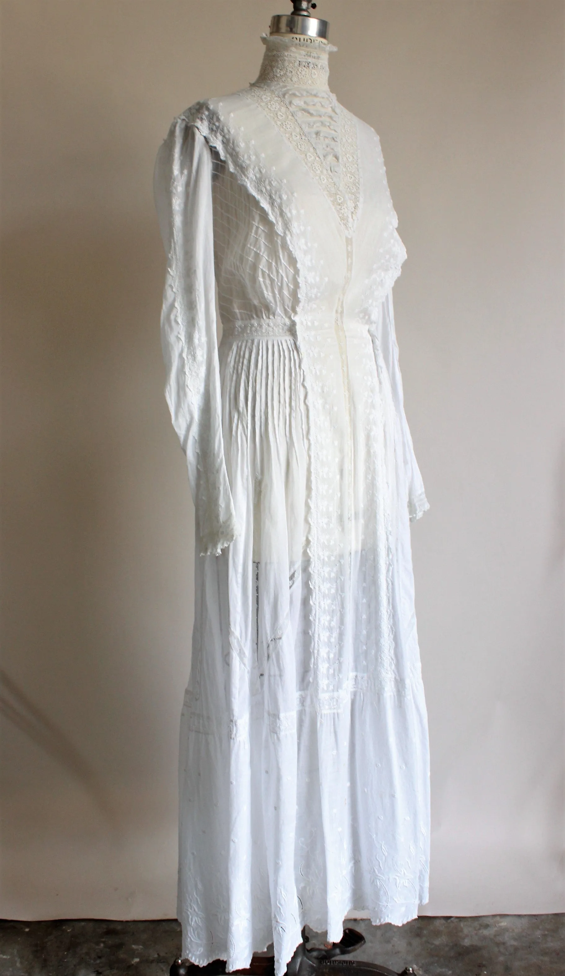 Antique Edwardian White Dress, "THE" Dress