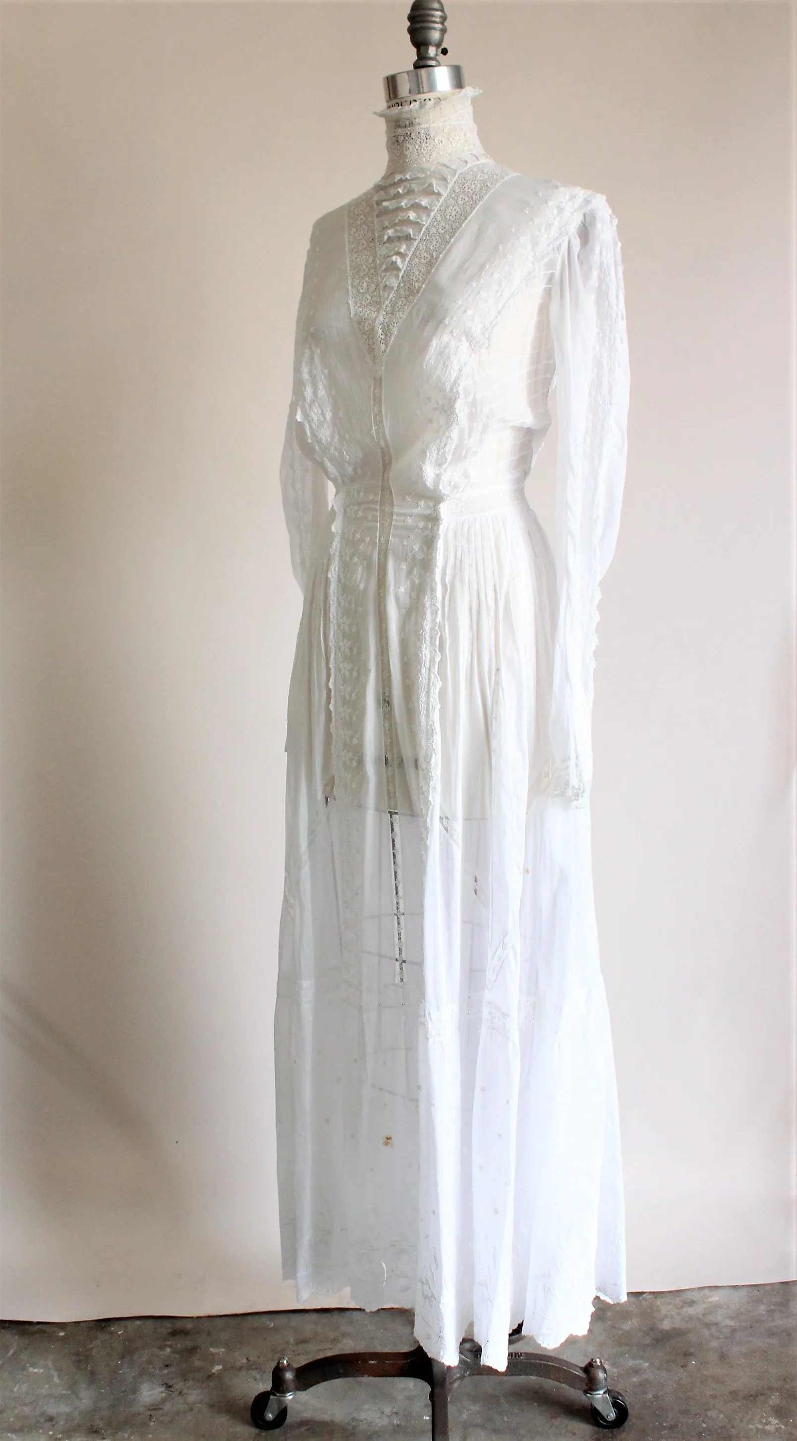 Antique Edwardian White Dress, "THE" Dress