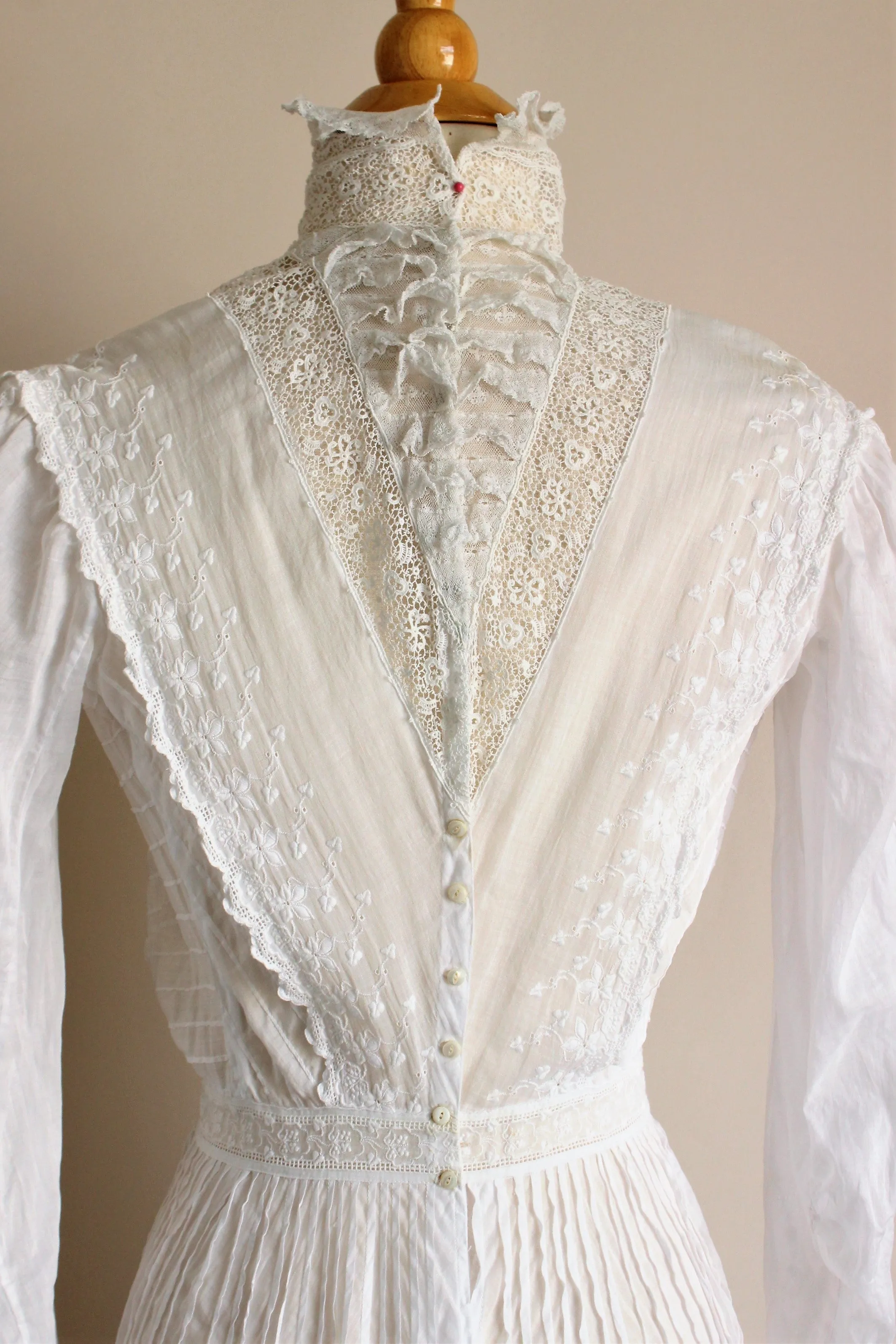 Antique Edwardian White Dress, "THE" Dress