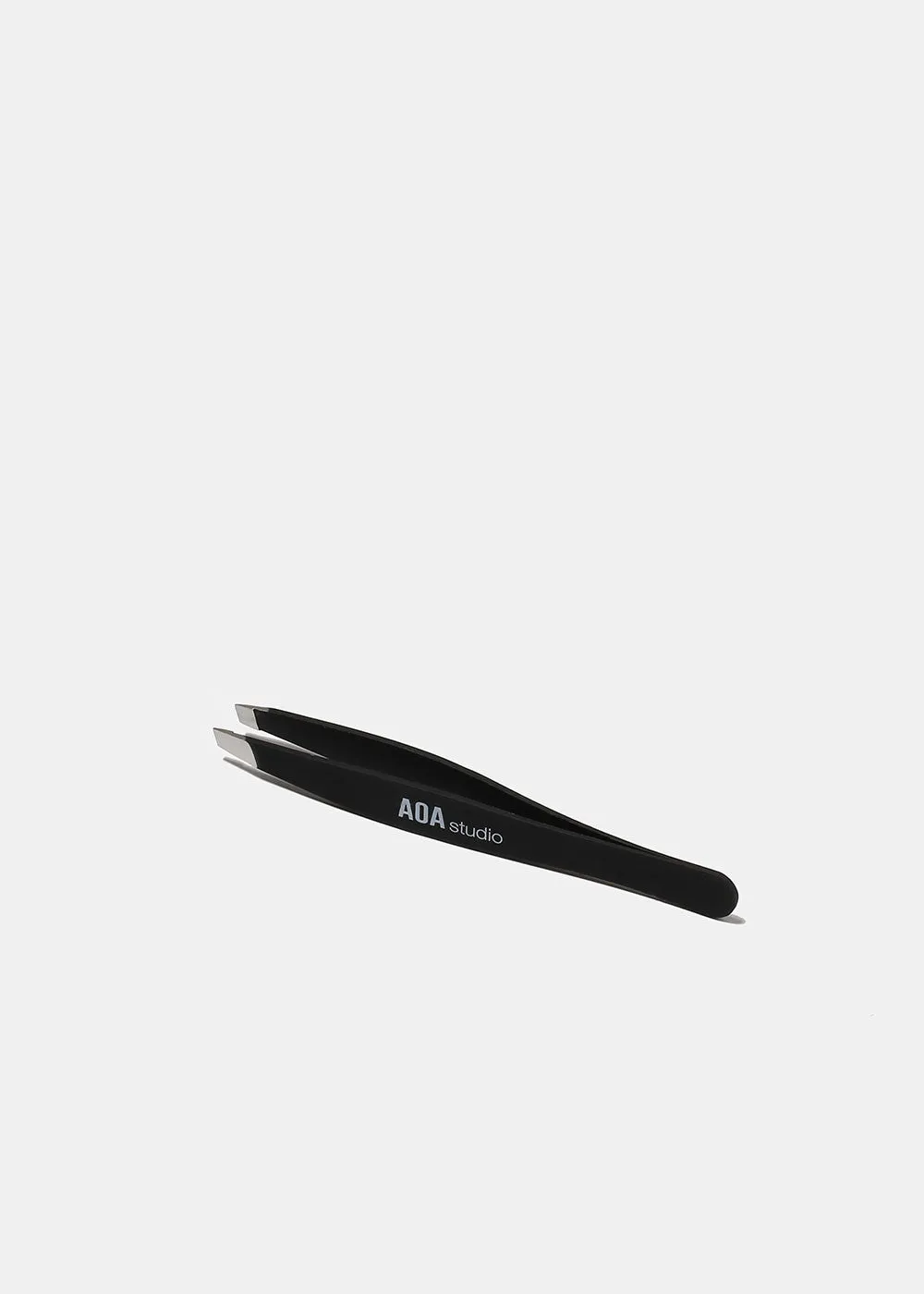 AOA Precision Slant Tweezer - Black