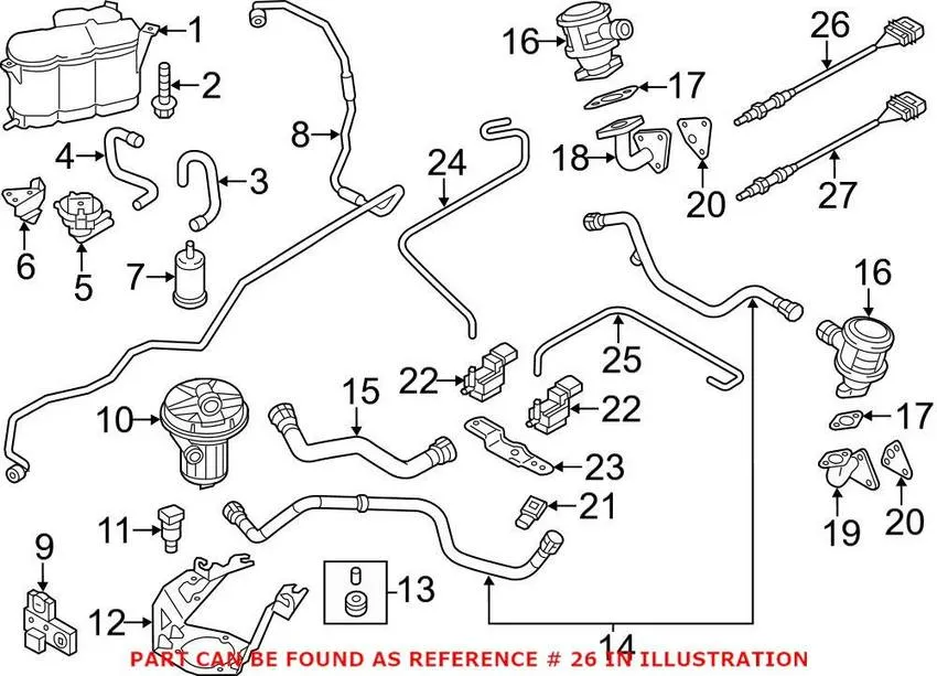 Audi Oxygen Sensor – Front 079906262R