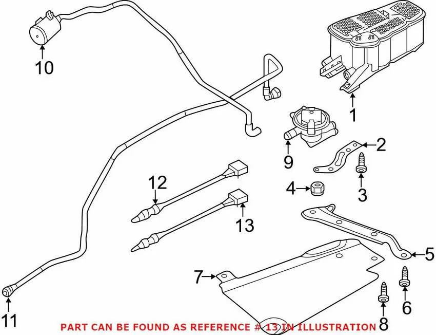 Audi Oxygen Sensor – Rear Driver Side
