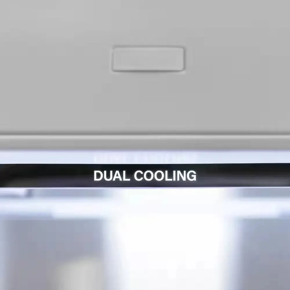 Autograph Edition 36 In. 3-Door Panel Ready French Door Refrigerator W/ Ice and Water Dispenser and Matte Black Handle