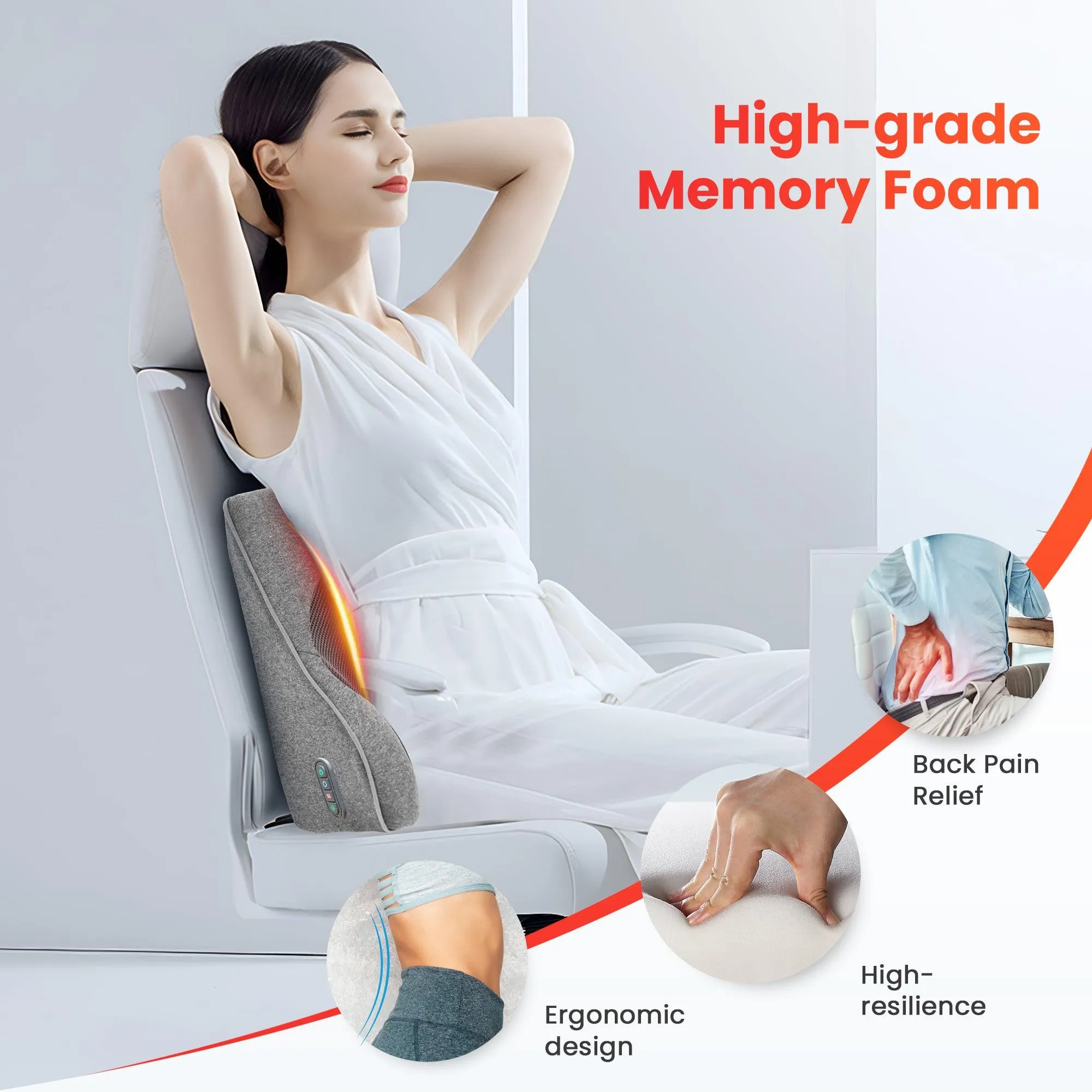 Back Lumbar Support Pillow for Office Chair Car Gaming Chair CF-1503S