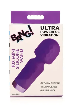 Bang! 10X Mini Silicone Massage Wand: Your Pocket-Sized Pleasure Partner from XR Brands
