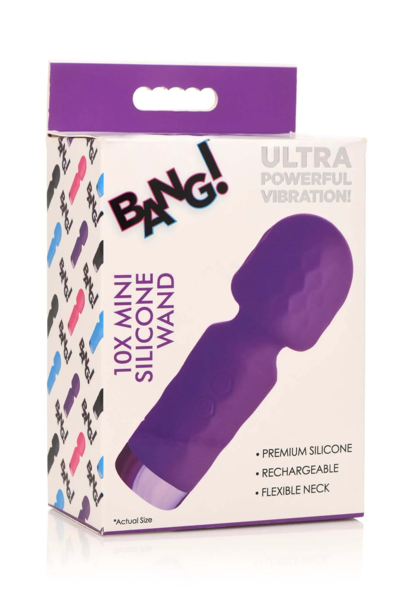 Bang! 10X Mini Silicone Massage Wand: Your Pocket-Sized Pleasure Partner from XR Brands
