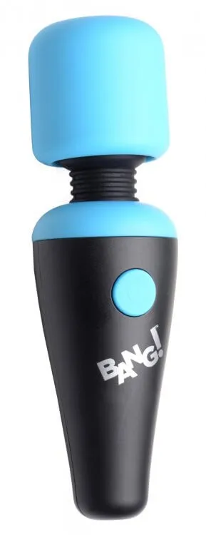 Bang! 10X Vibrating Mini Wand Blue