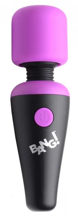 Bang! 10X Vibrating Mini Wand Purple
