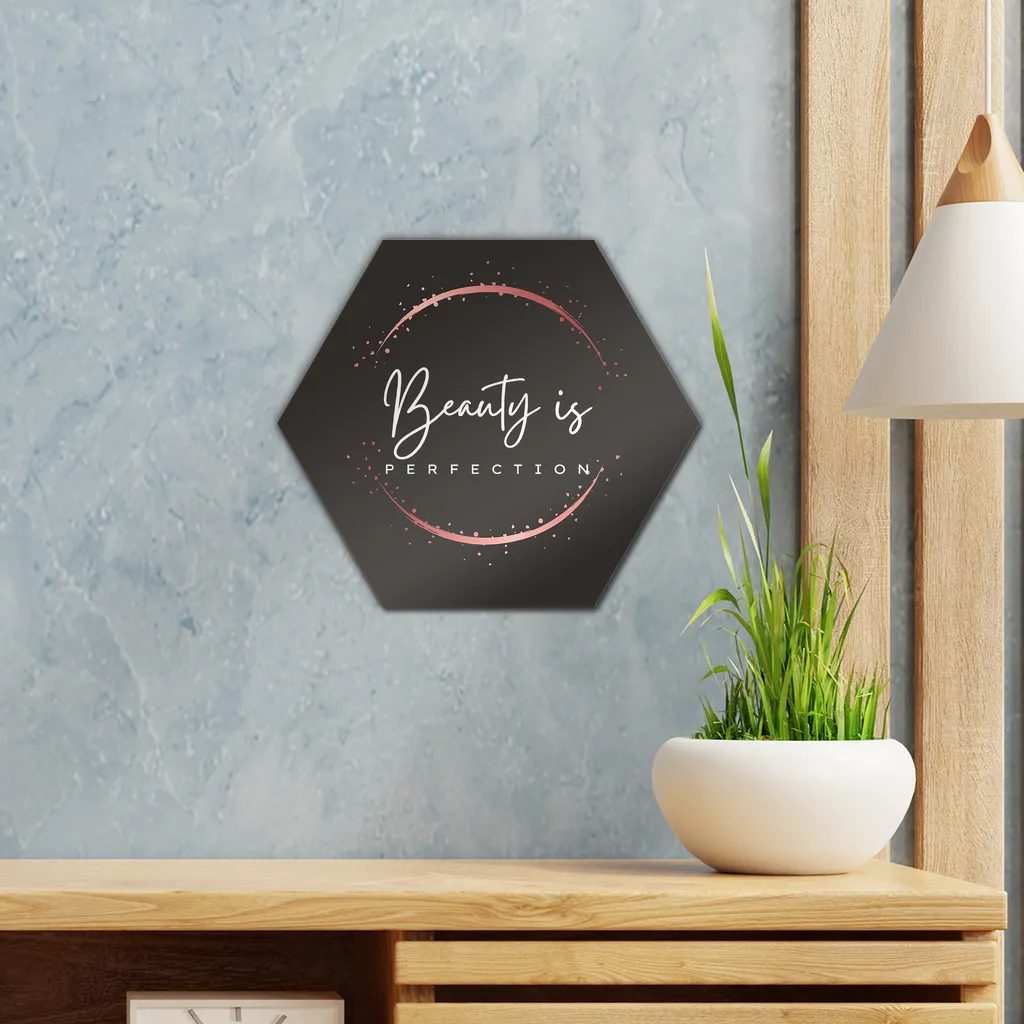 Beauty is Perfection Wall Tile