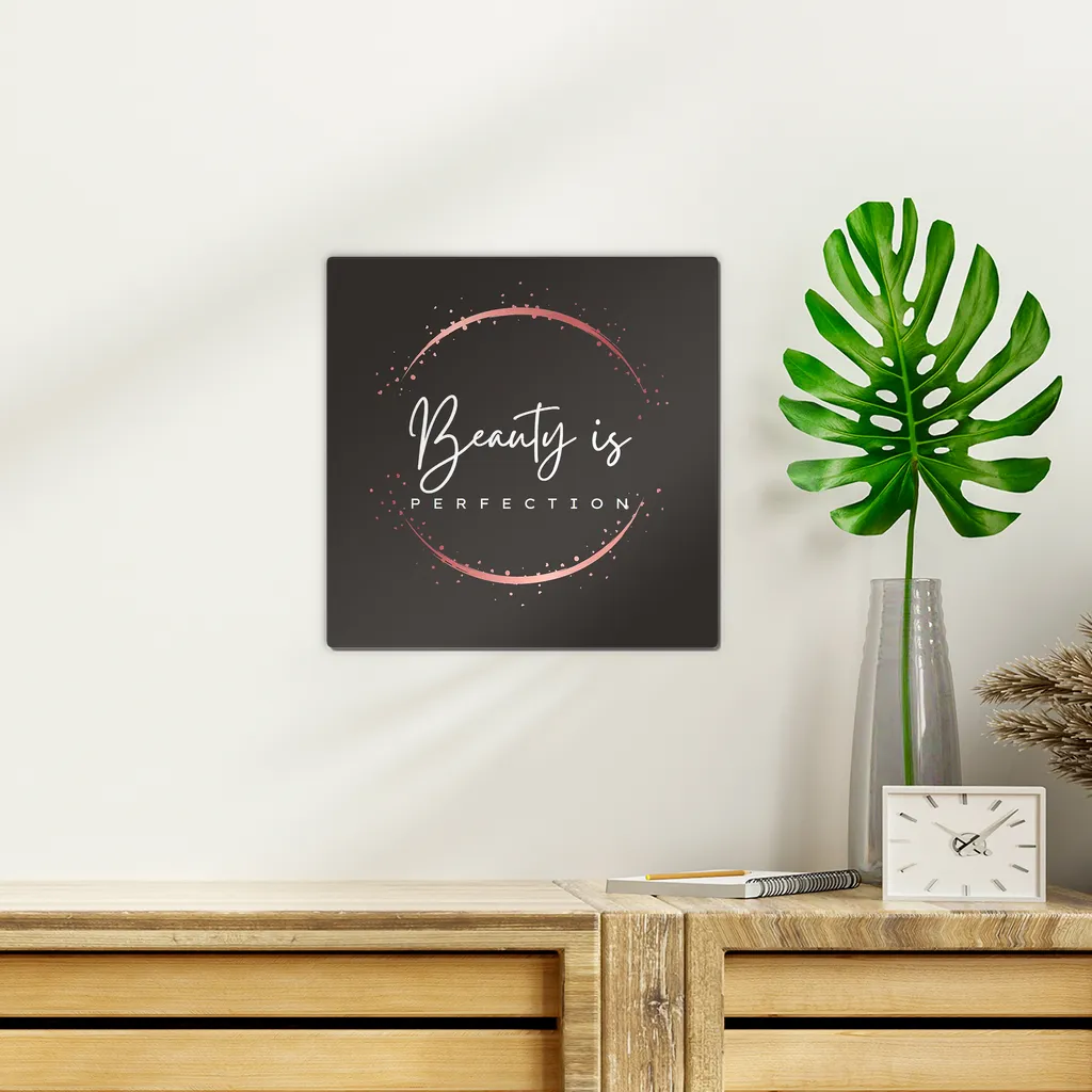Beauty is Perfection Wall Tile