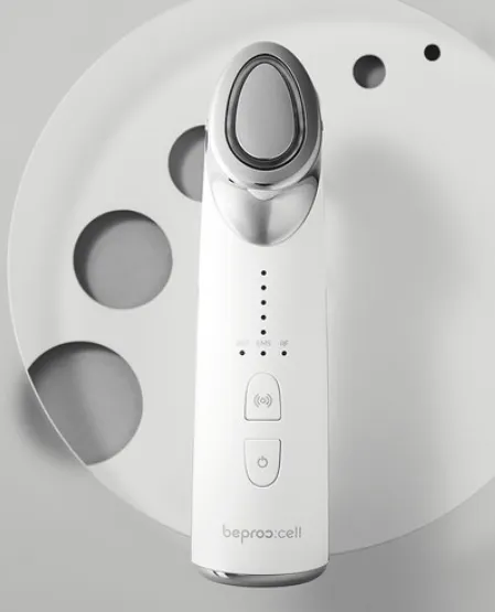 beproɔ:ɔell High Frequency Massager Galvanic EMS Skin Care Device
