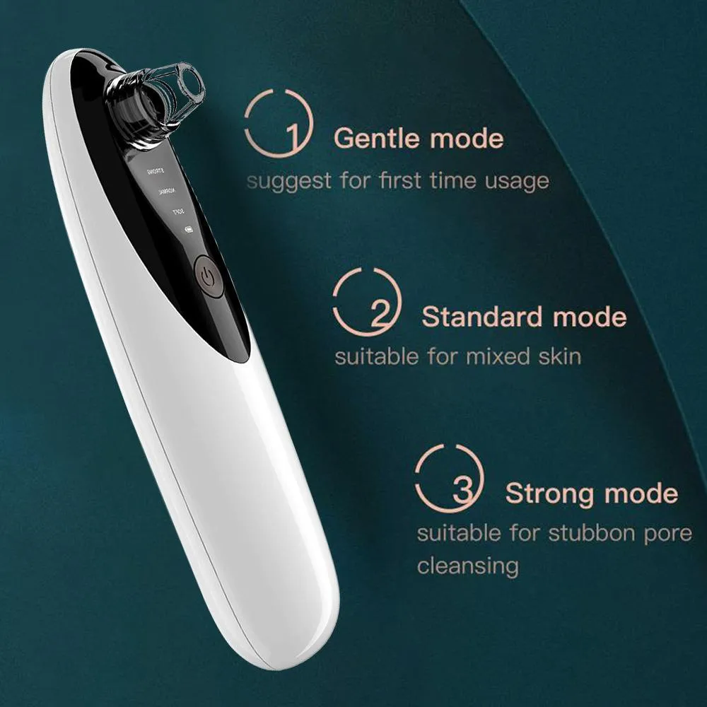 Blackhead Remover Vacuum with WiFi Camera, x10 Zoom Microscope Facial Tools with 3 Blackhead Sucker, Electric Blackhead Remover