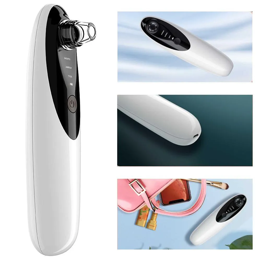 Blackhead Remover Vacuum with WiFi Camera, x10 Zoom Microscope Facial Tools with 3 Blackhead Sucker, Electric Blackhead Remover