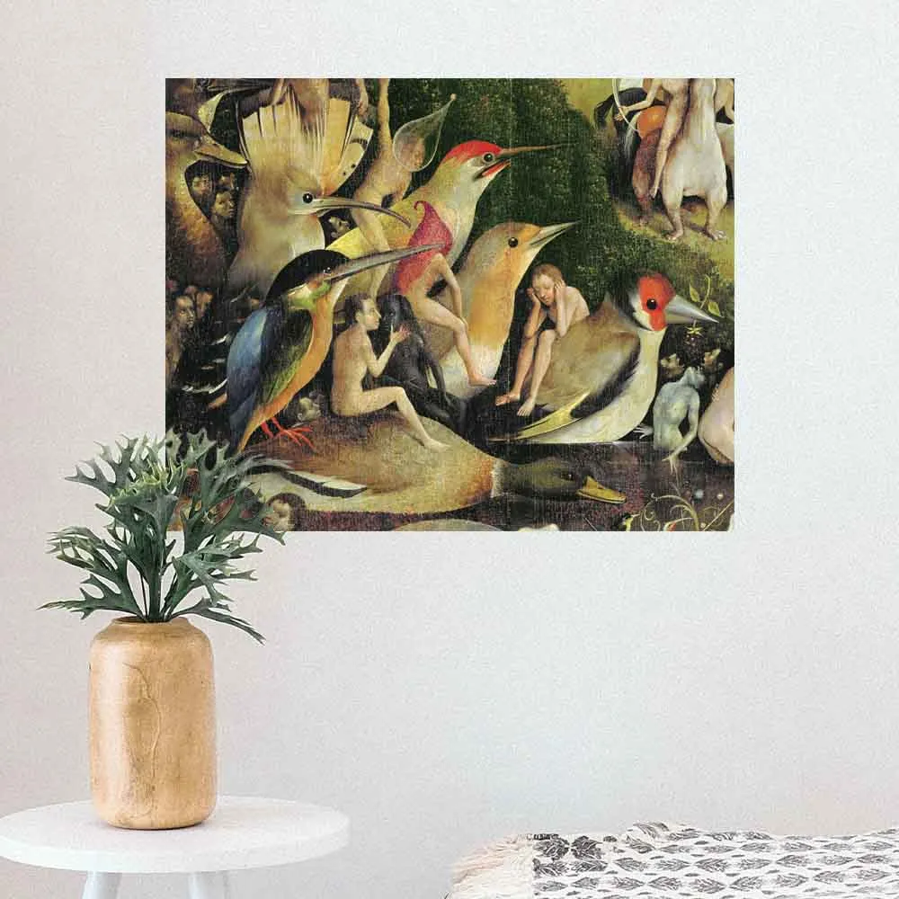 Bosch "The Garden of Earthly Delights" Fragment Gloss Poster (4 Sizes Available)