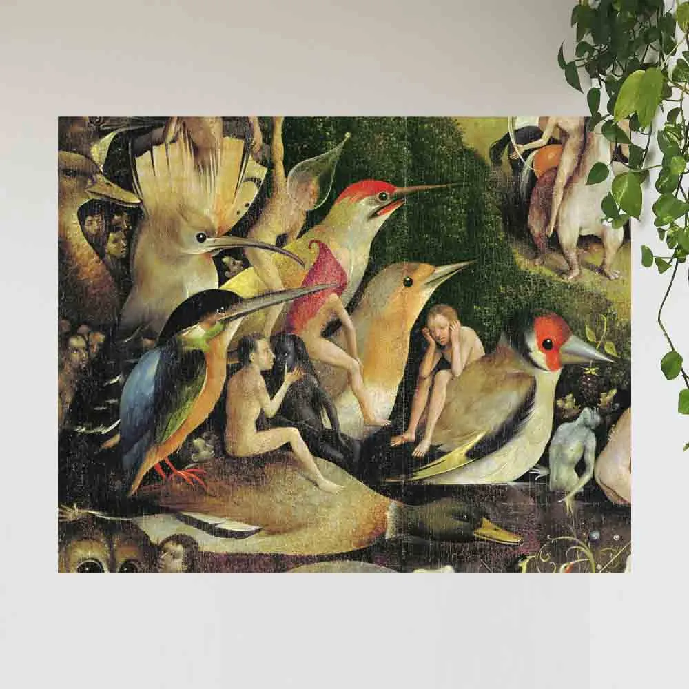 Bosch "The Garden of Earthly Delights" Fragment Gloss Poster (4 Sizes Available)