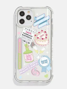 Bridal Sticker Shock iPhone Case