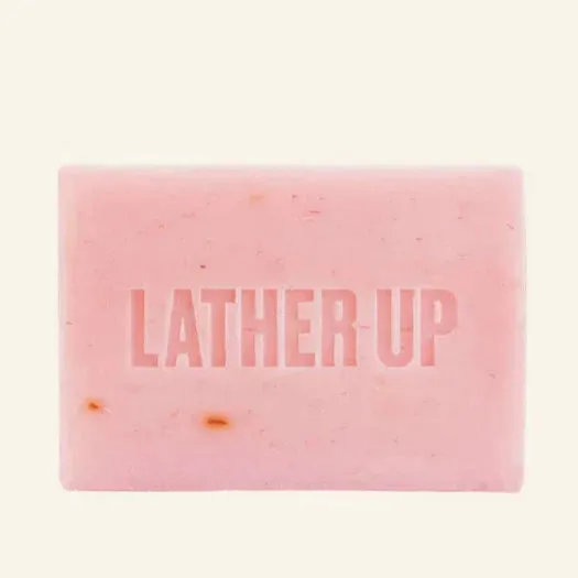 British Rose Cleansing Face & Body Bar