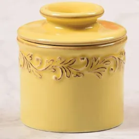 Butter Bell Crock Antique Goldenrod