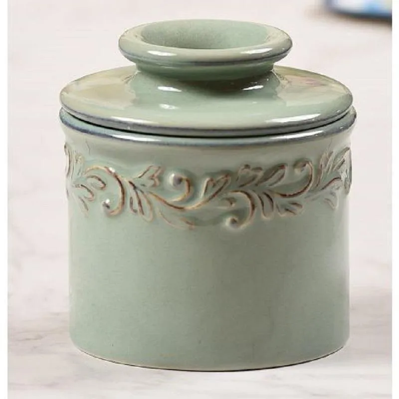Butter Bell Crock Antique Sea Spray