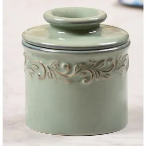Butter Bell Crock Antique Sea Spray