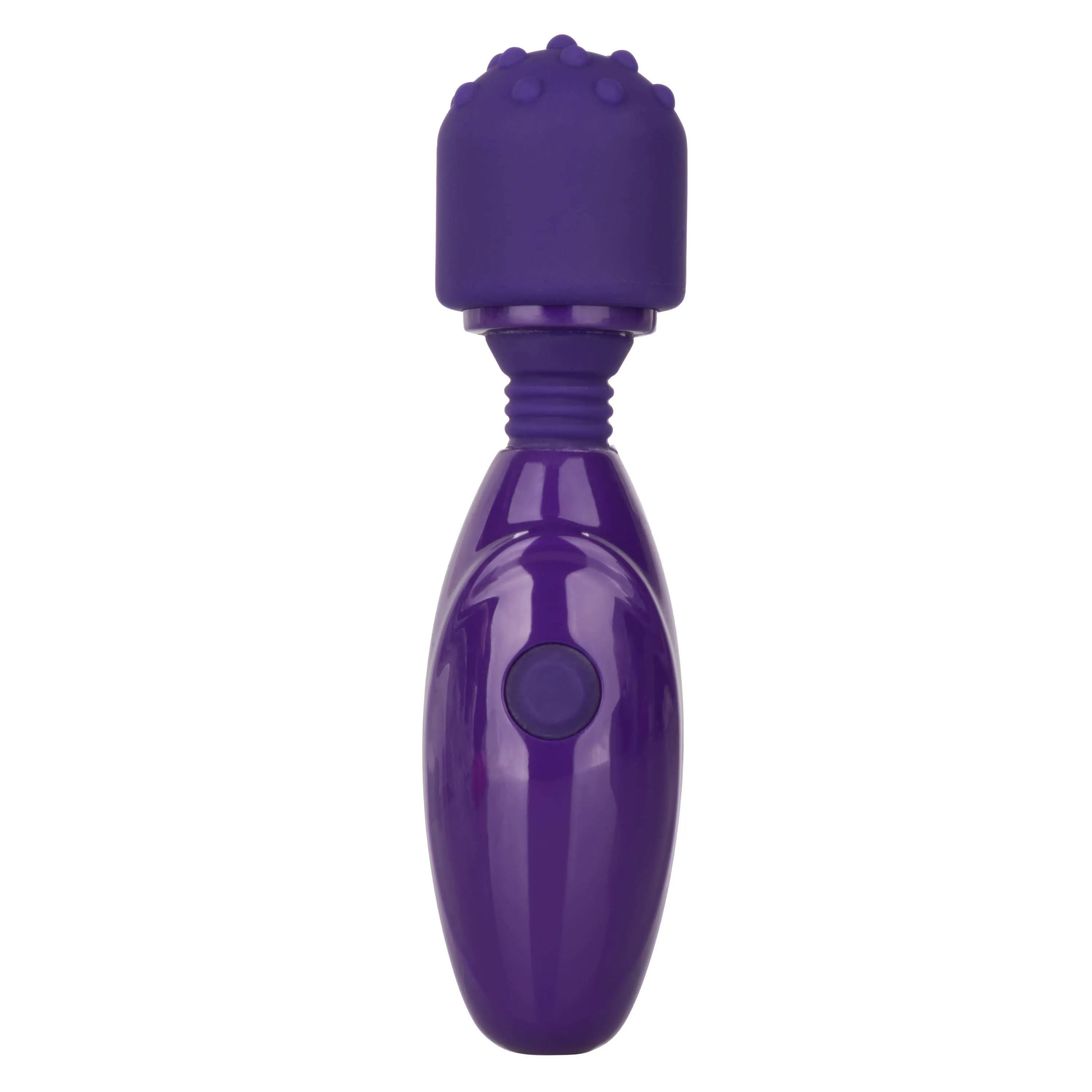 California Exotics - Tiny Teasers Nubby Mini Wand Massager (Purple)