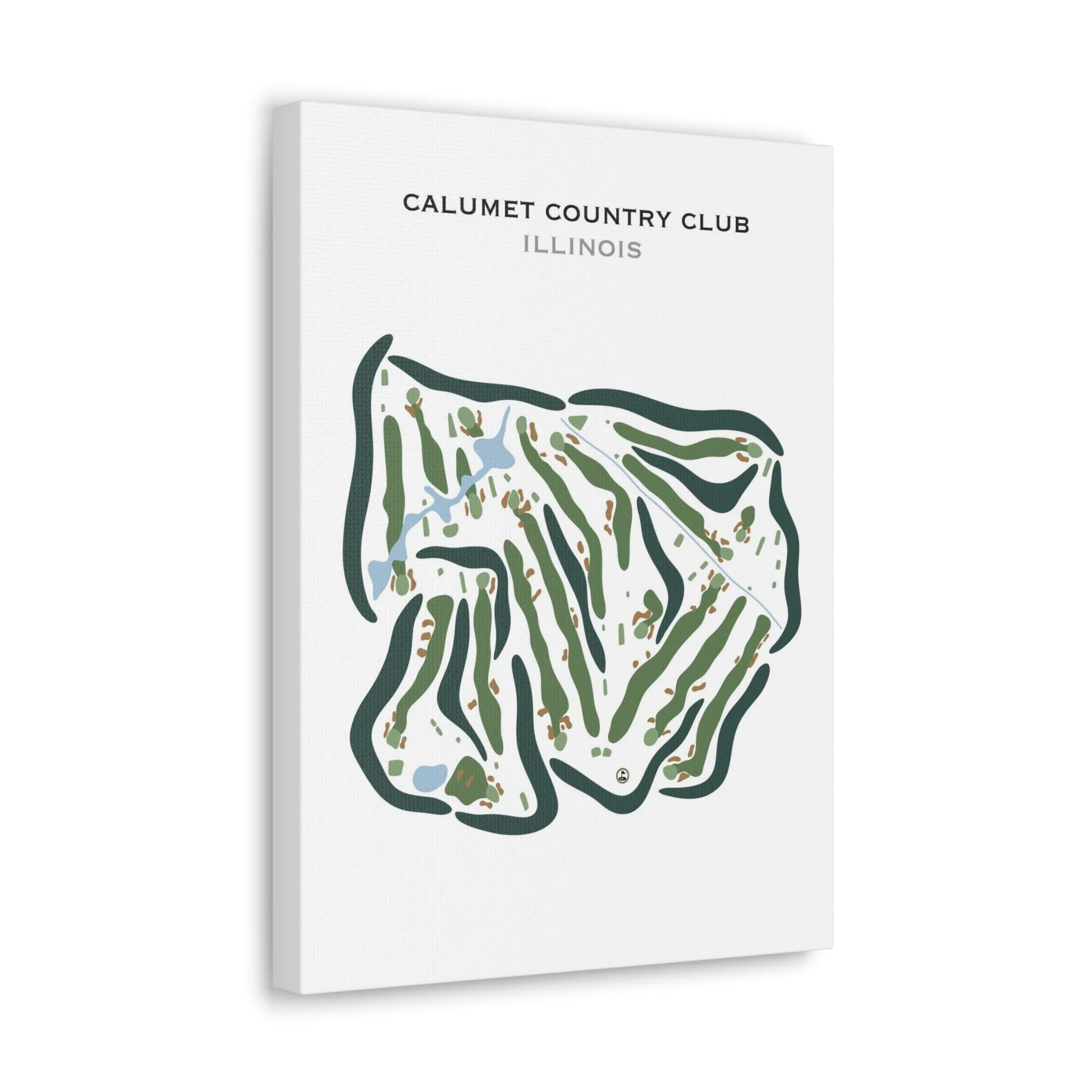 Calumet Country Club, Illinois - Printed Golf Courses