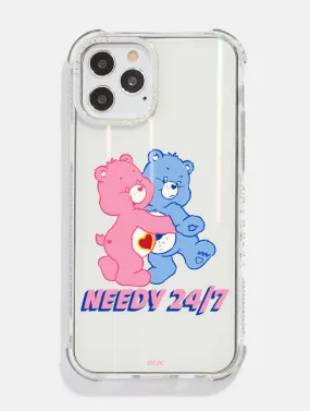 Care Bears x Skinnydip Needy 24/7 Shock iPhone Case