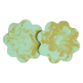 Cecilia Coasters Set of 2 - Artichoke