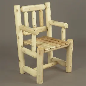 Cedar Looks Log Captain’s Chair