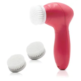 CleansePro Battery Operarted Power Face Brush with 2 Replacement Brush Heads