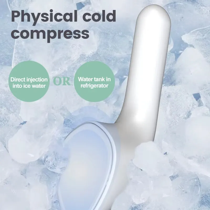 Cold and Hot Ice Compress Instrument Facial Dressing Instrument Small Iron Facial Massage Beauty Eye Cold Compress Instrument